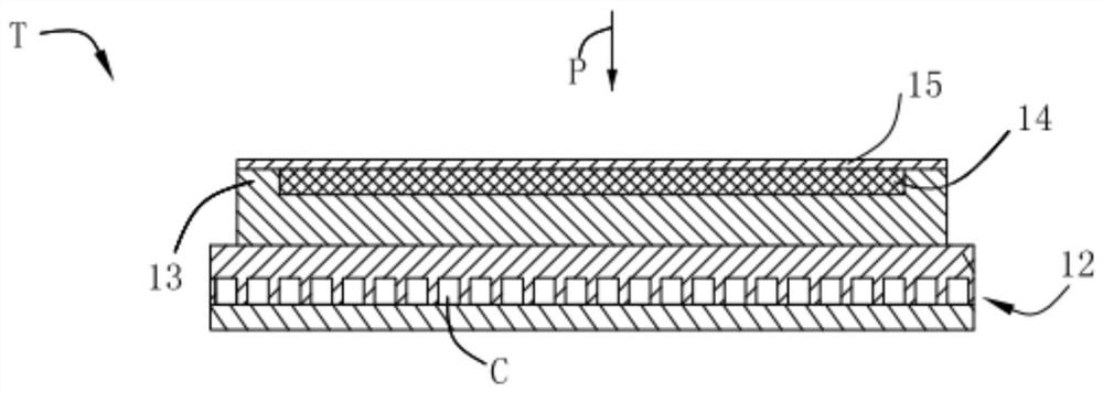 Target material for neutron line generating device