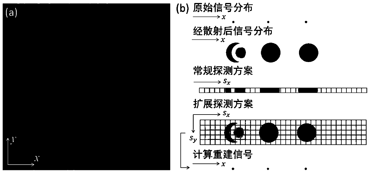 Optical microimaging device and method based on line scanning temporal-spatial focusing