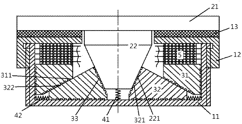 Walking energy collection system