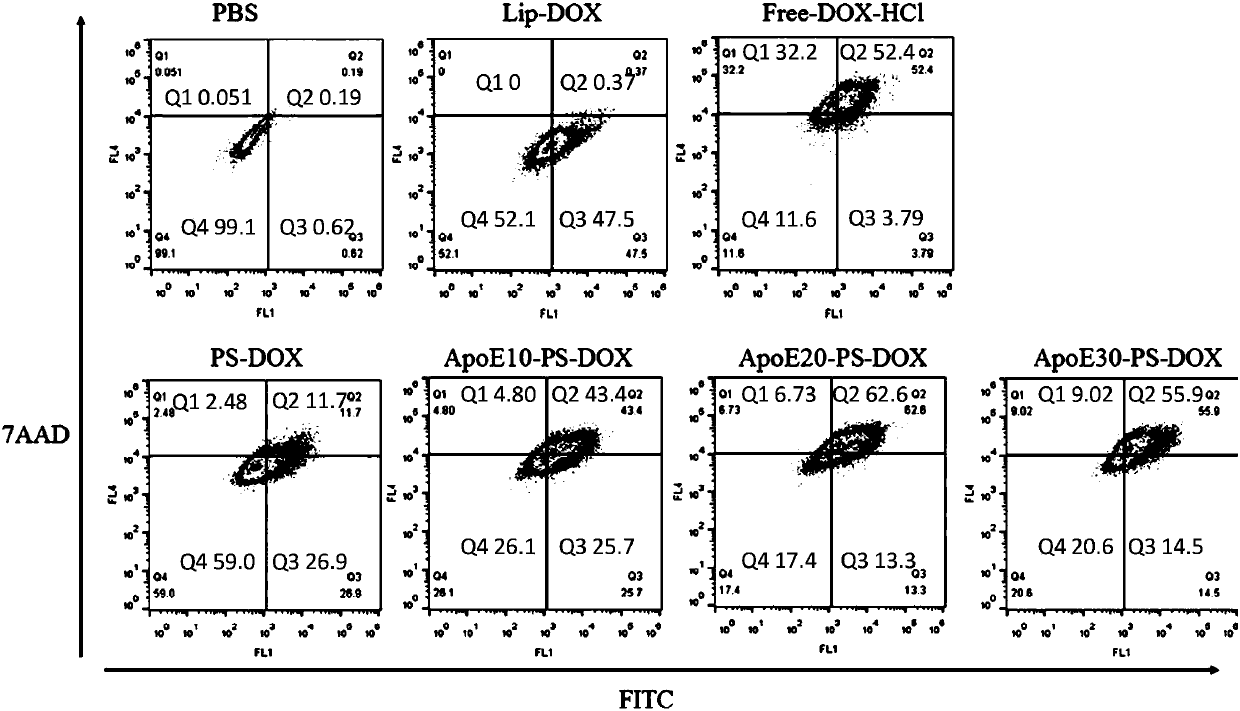 Use of single targeted reduction-responsive vesicle nano-drug in preparation of drug for treating brain tumors