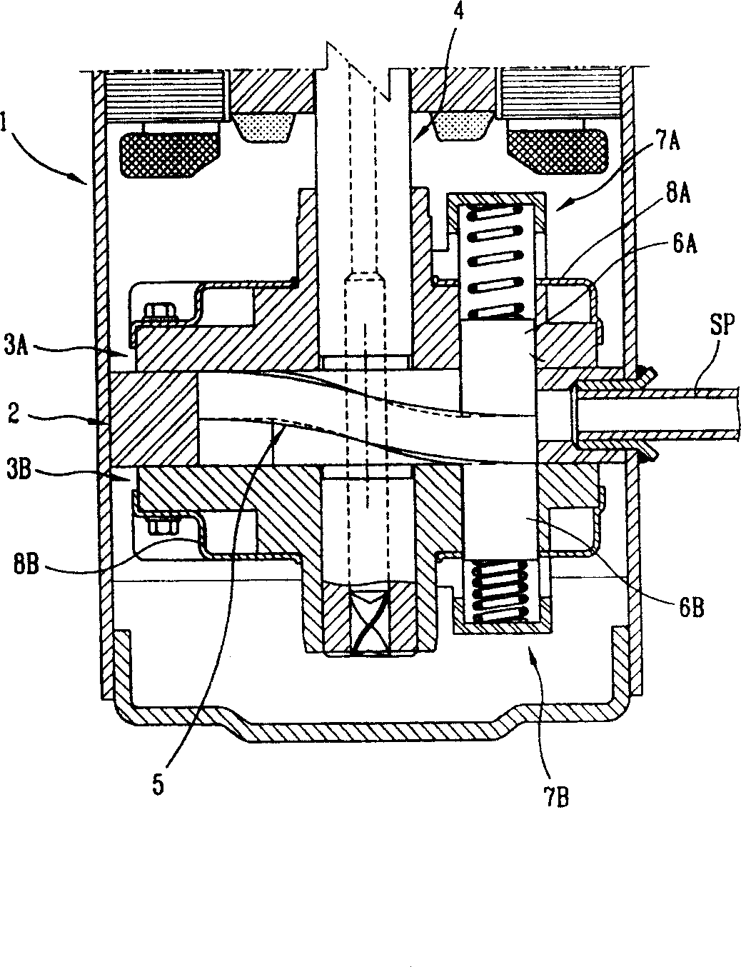 Method for machining blade compressor