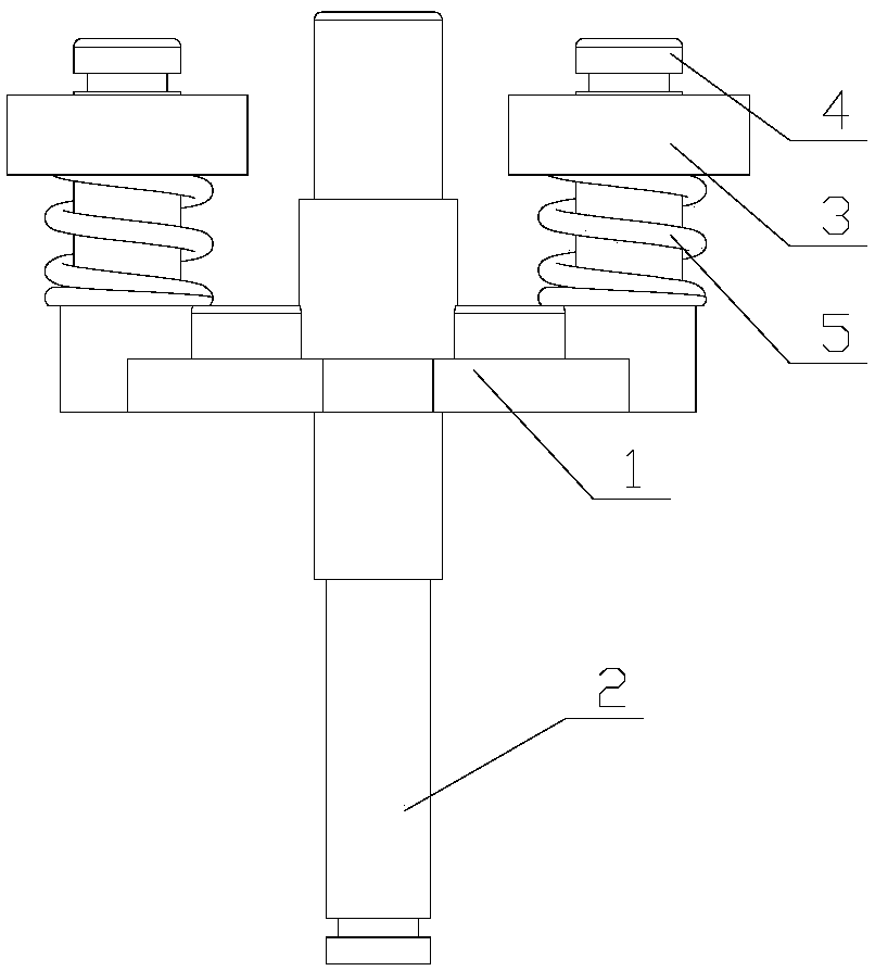 Movable contact structure for high power DC contactor