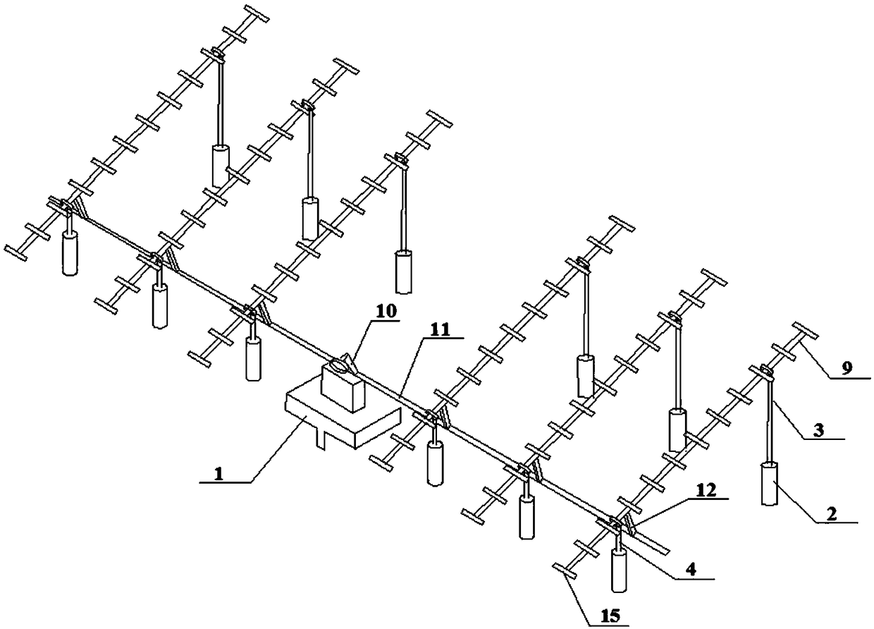 Construction technology of tracking type inclined single-shaft photovoltaic power generation system