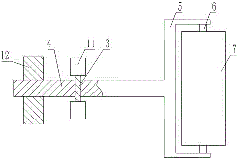 Paper pressing device for printer