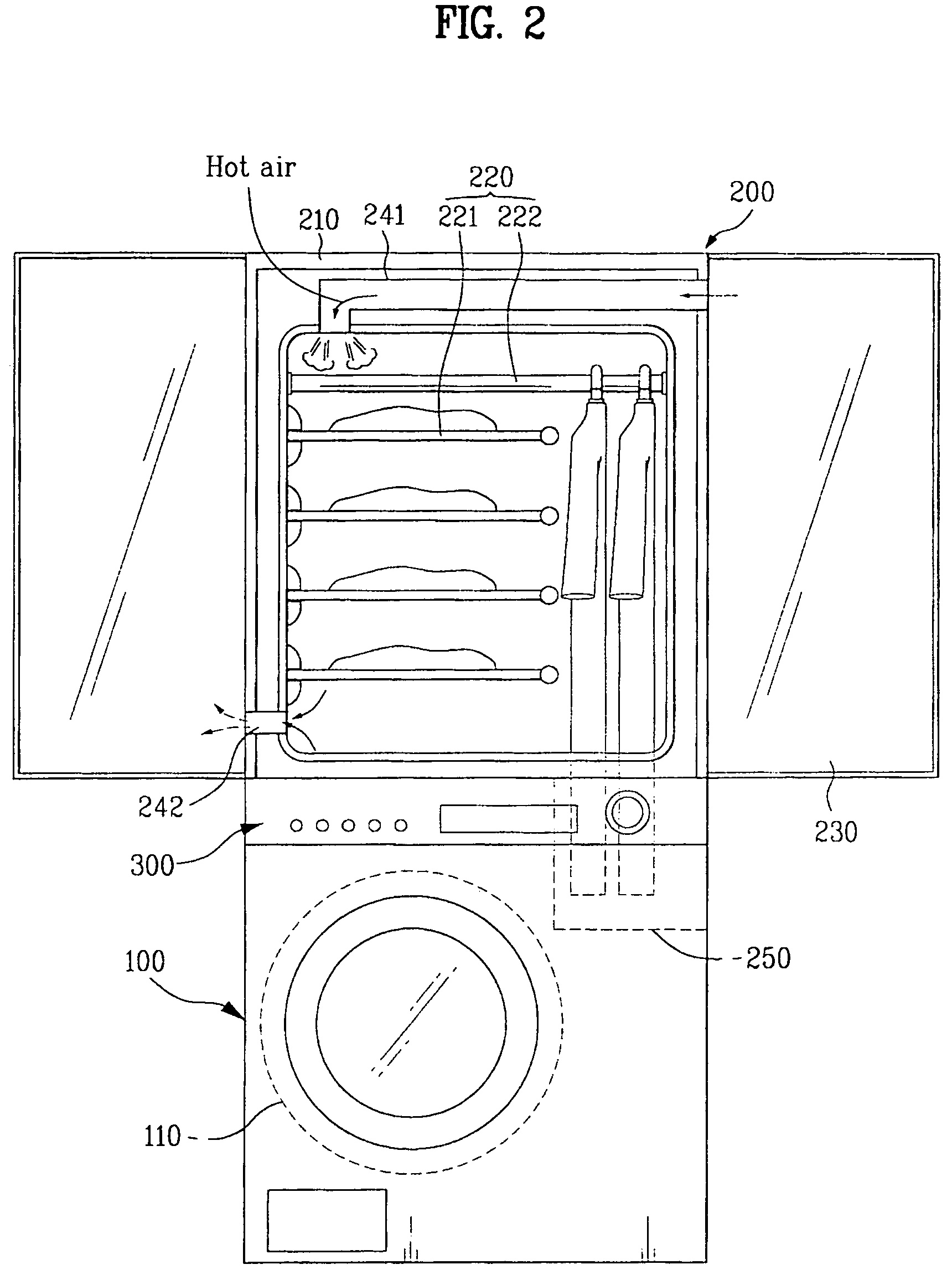 Combination dryer and method thereof