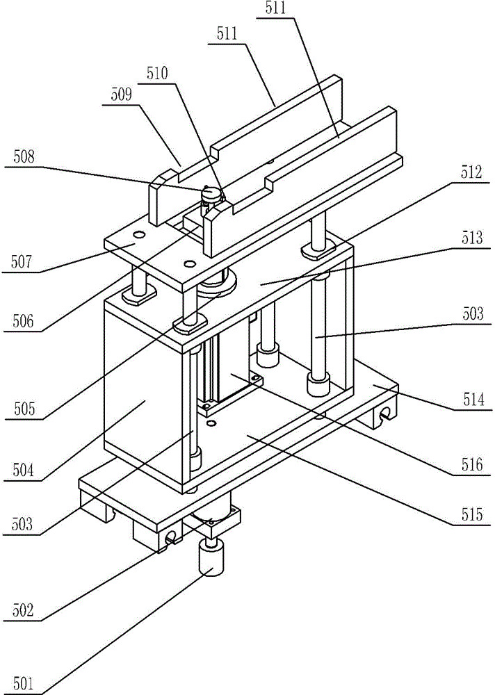 Power head of timber door drilling device