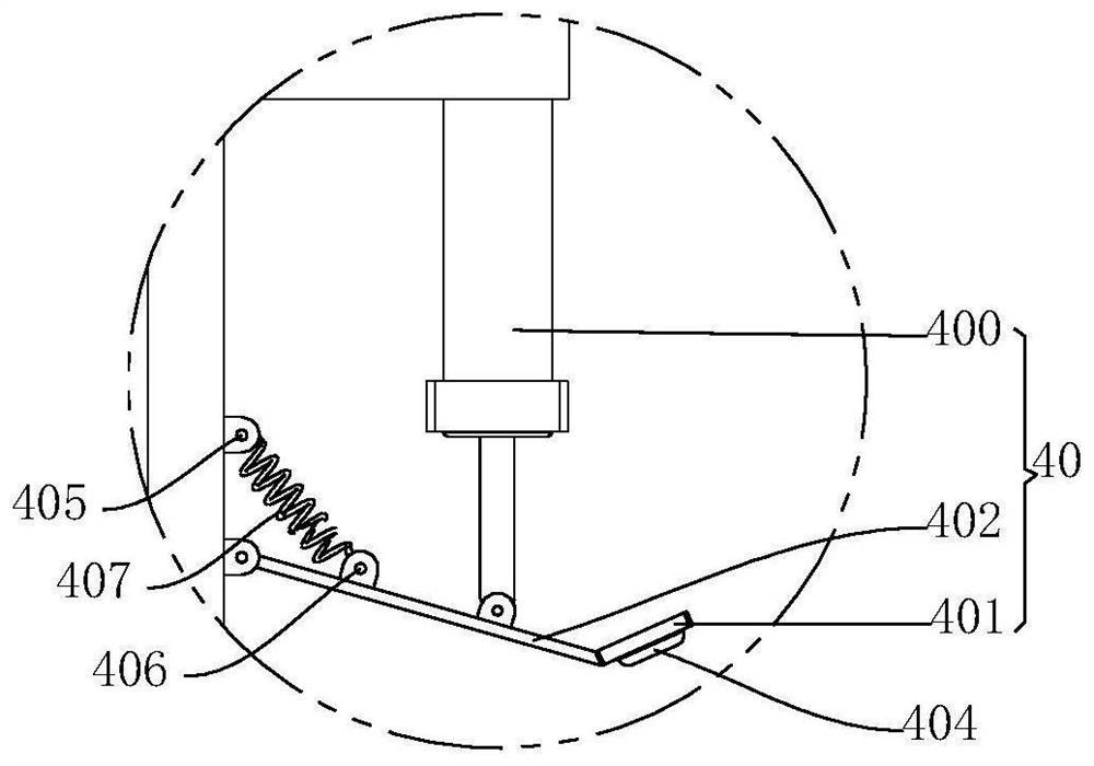 Automatic tailoring and edge trimming device for cloth processing