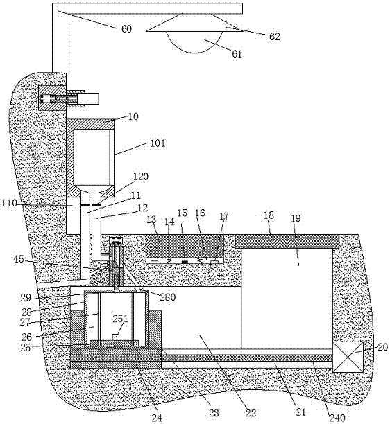 Novel sewage treatment device