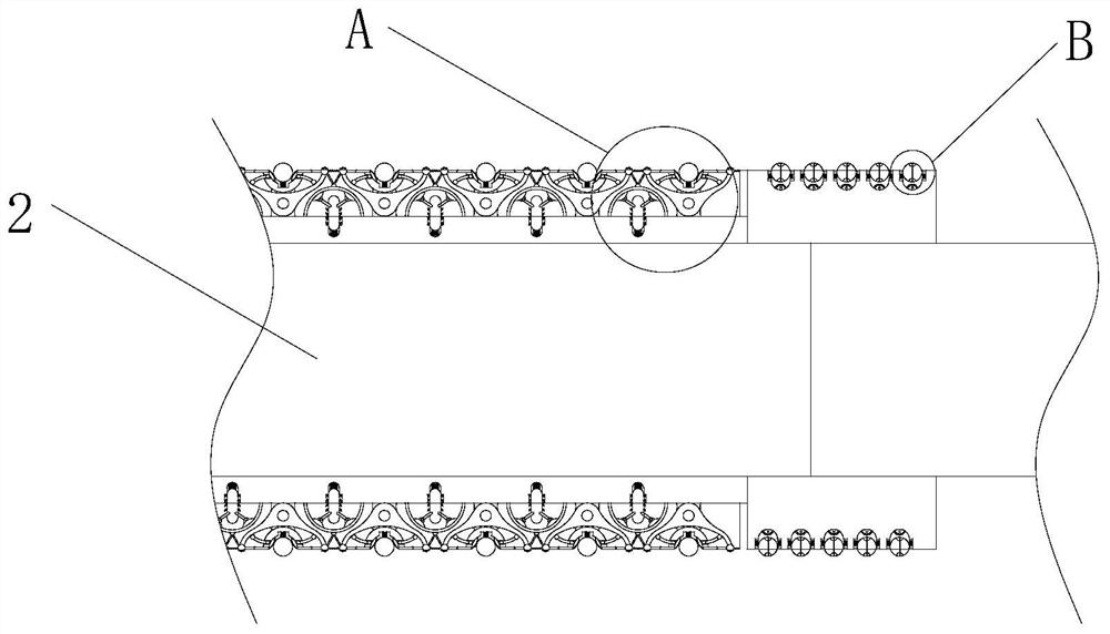 A textile printing and winding device