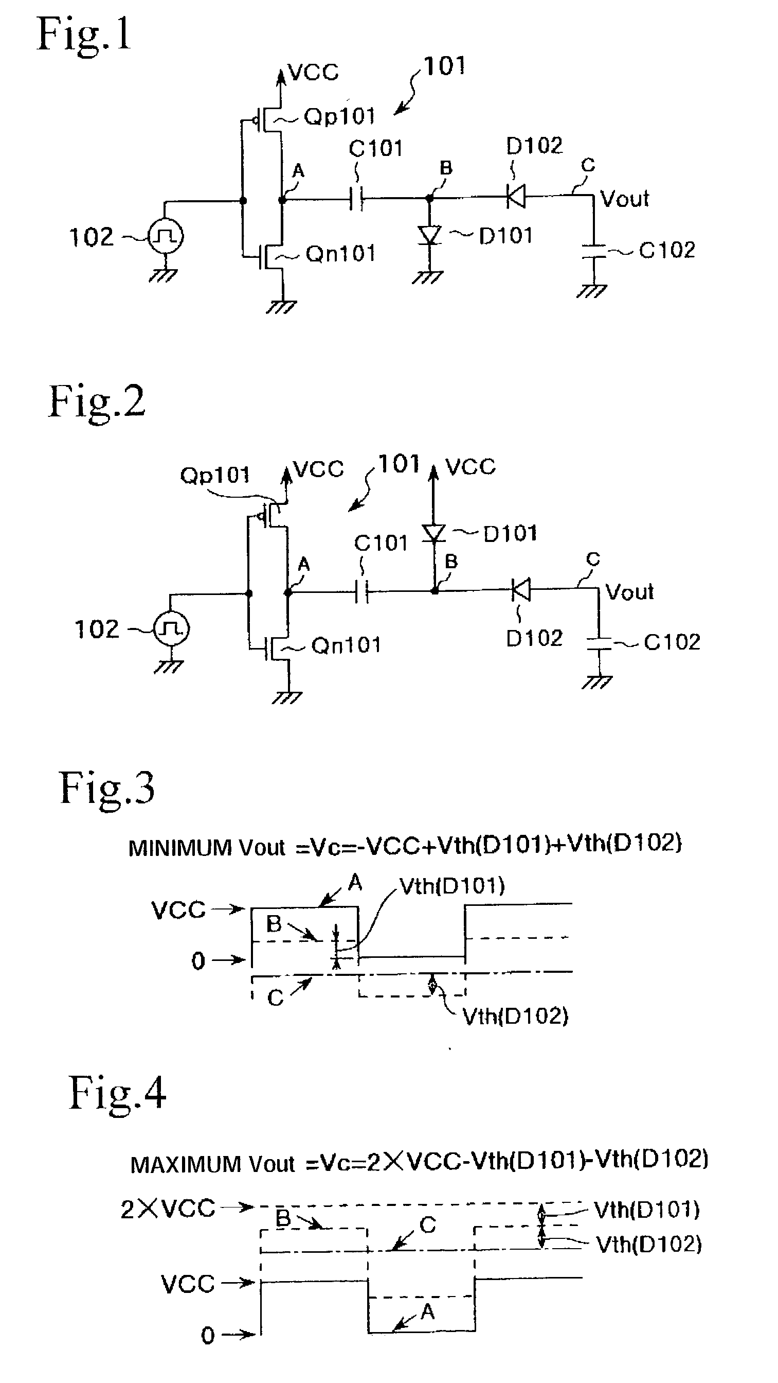 Source voltage conversion circuit and its control method, display, and portable terminal