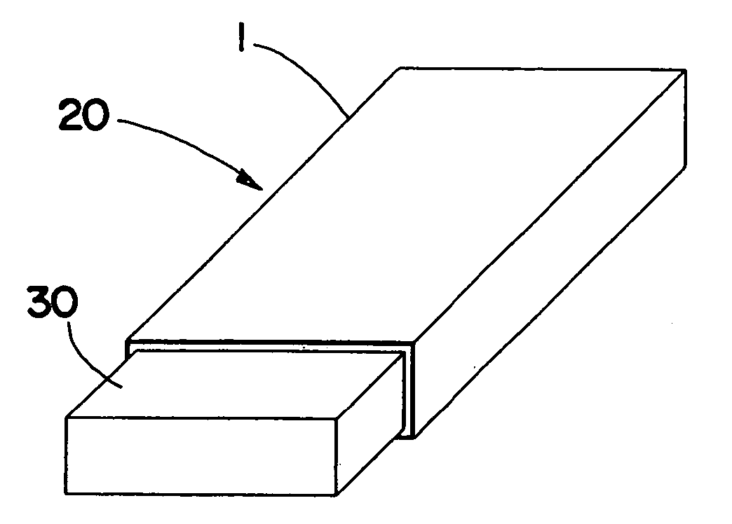 Flat optical fiber light emitters