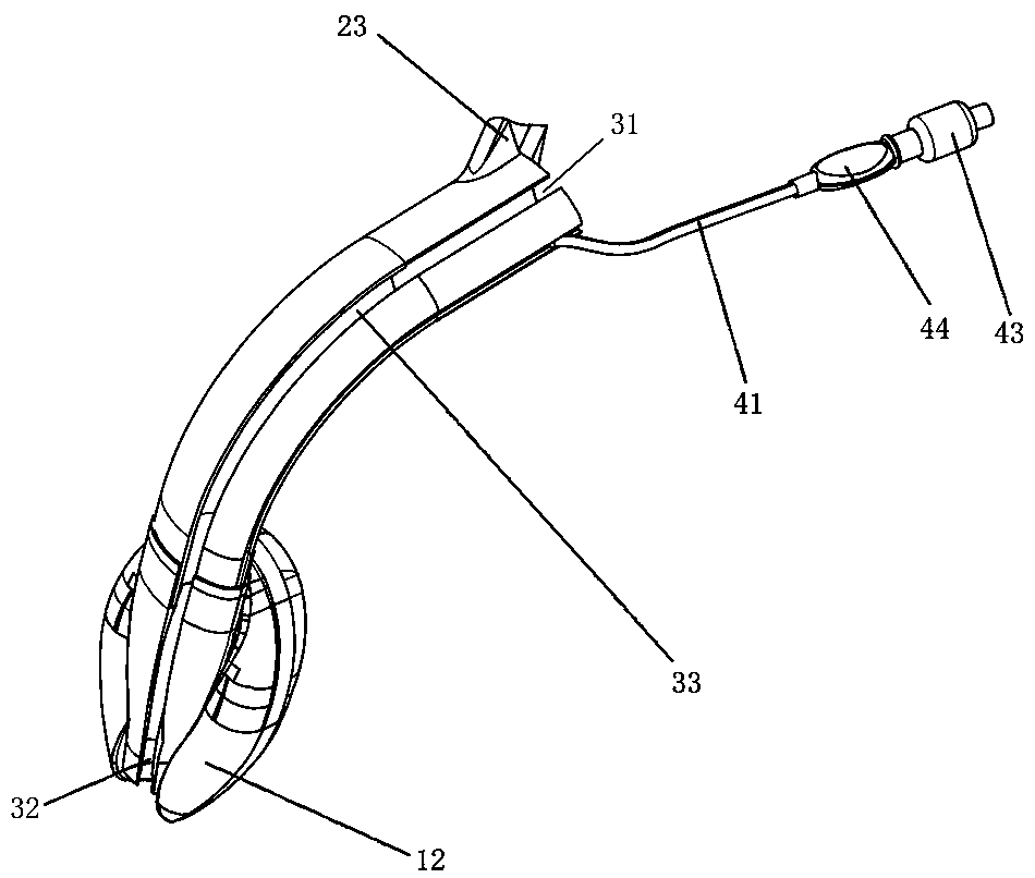 Laryngeal mask capable of dilating and used for endoscope diagnosis and treatment