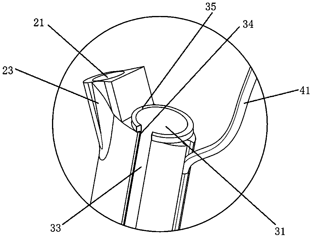 Laryngeal mask capable of dilating and used for endoscope diagnosis and treatment