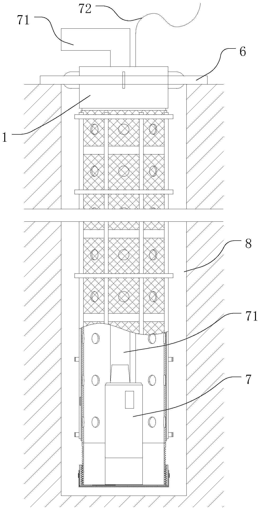 Precipitation construction method