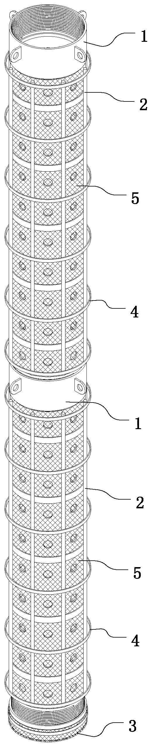 Precipitation construction method