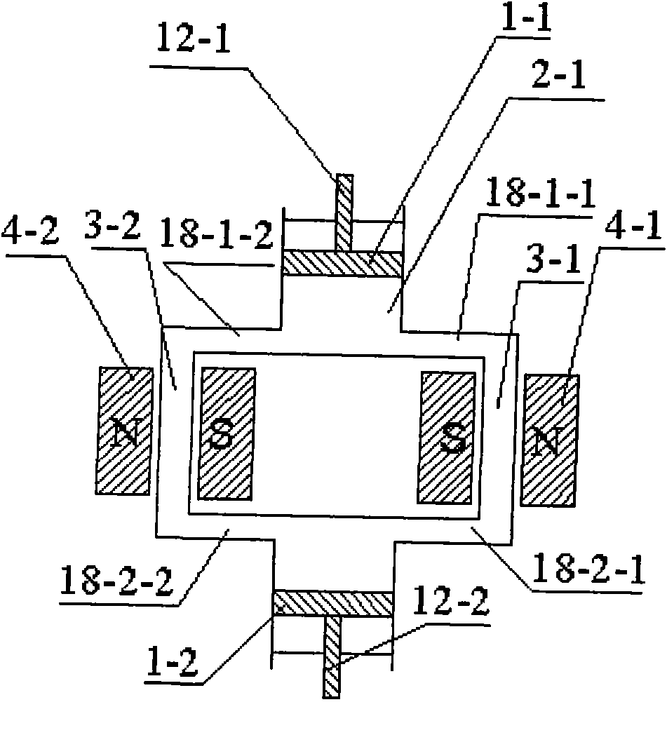 Float suspended liquid metal magnetic fluid wave energy direct generating device