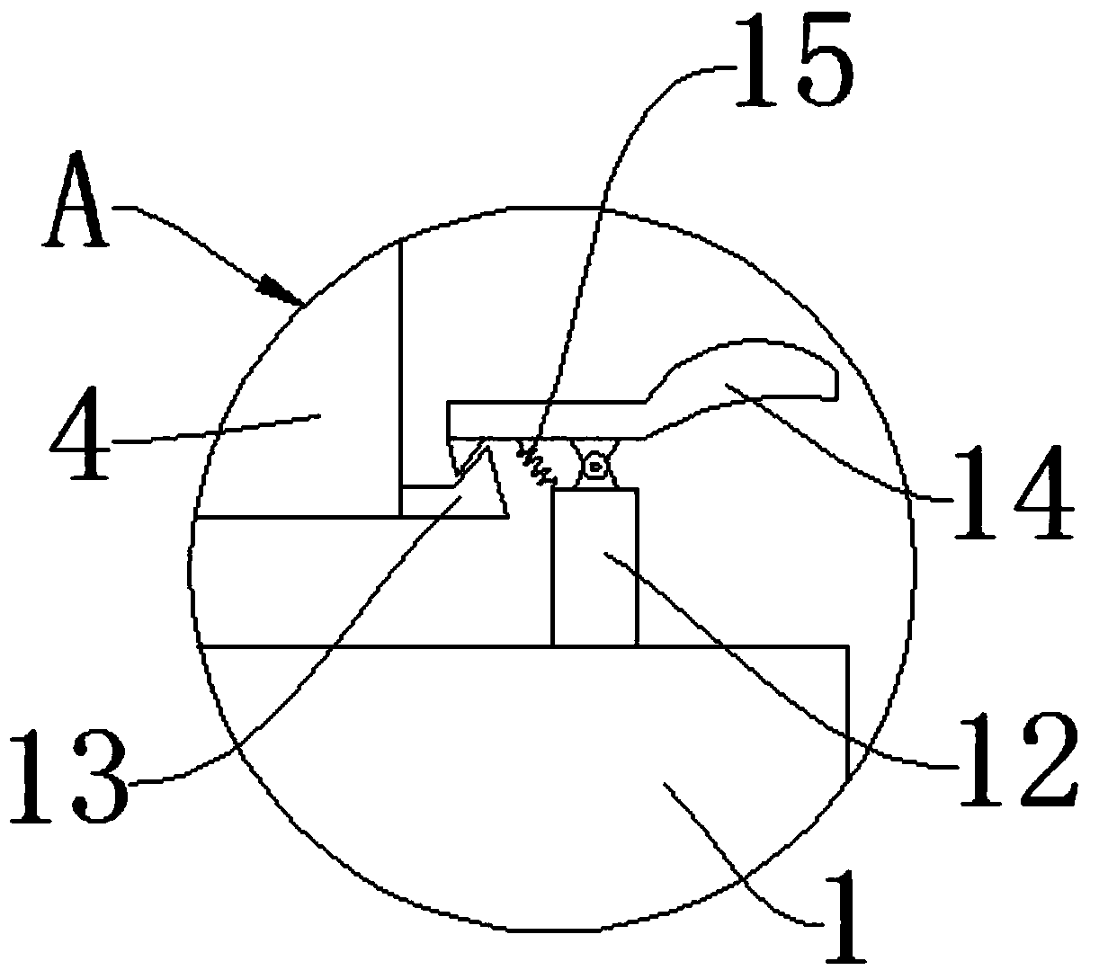 Waste cart capable of facilitating dumping special for laser cutting machine tool