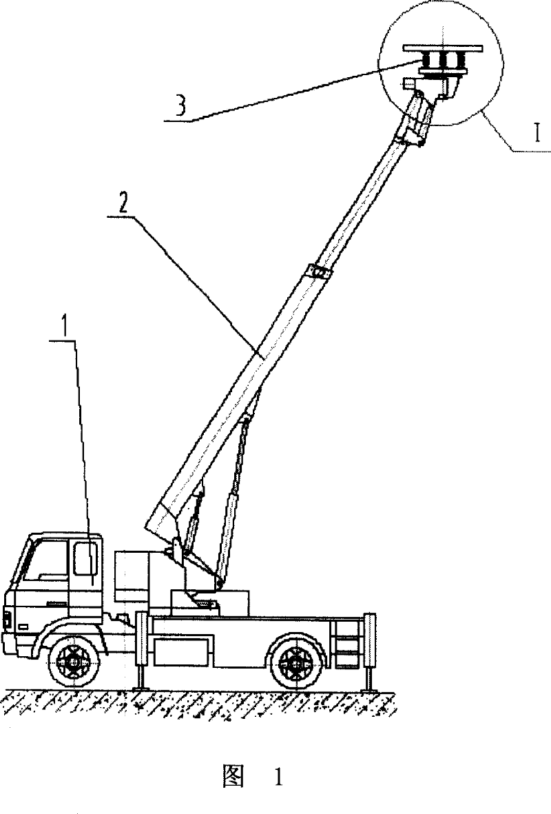 Movable altitude hot-line operation insulating bench