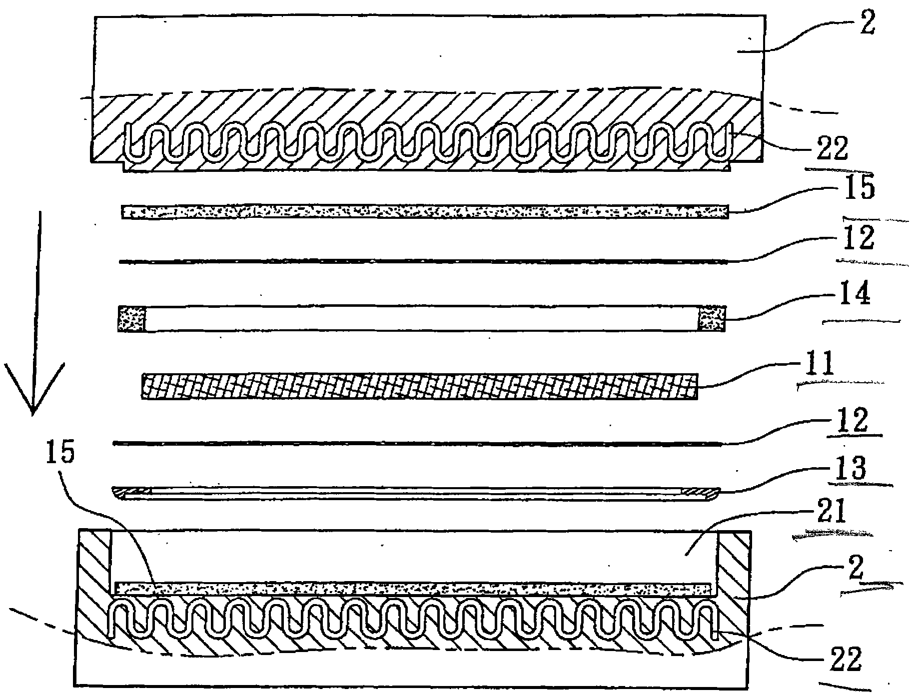 Method for producing recoverable environmentally-friendly ski