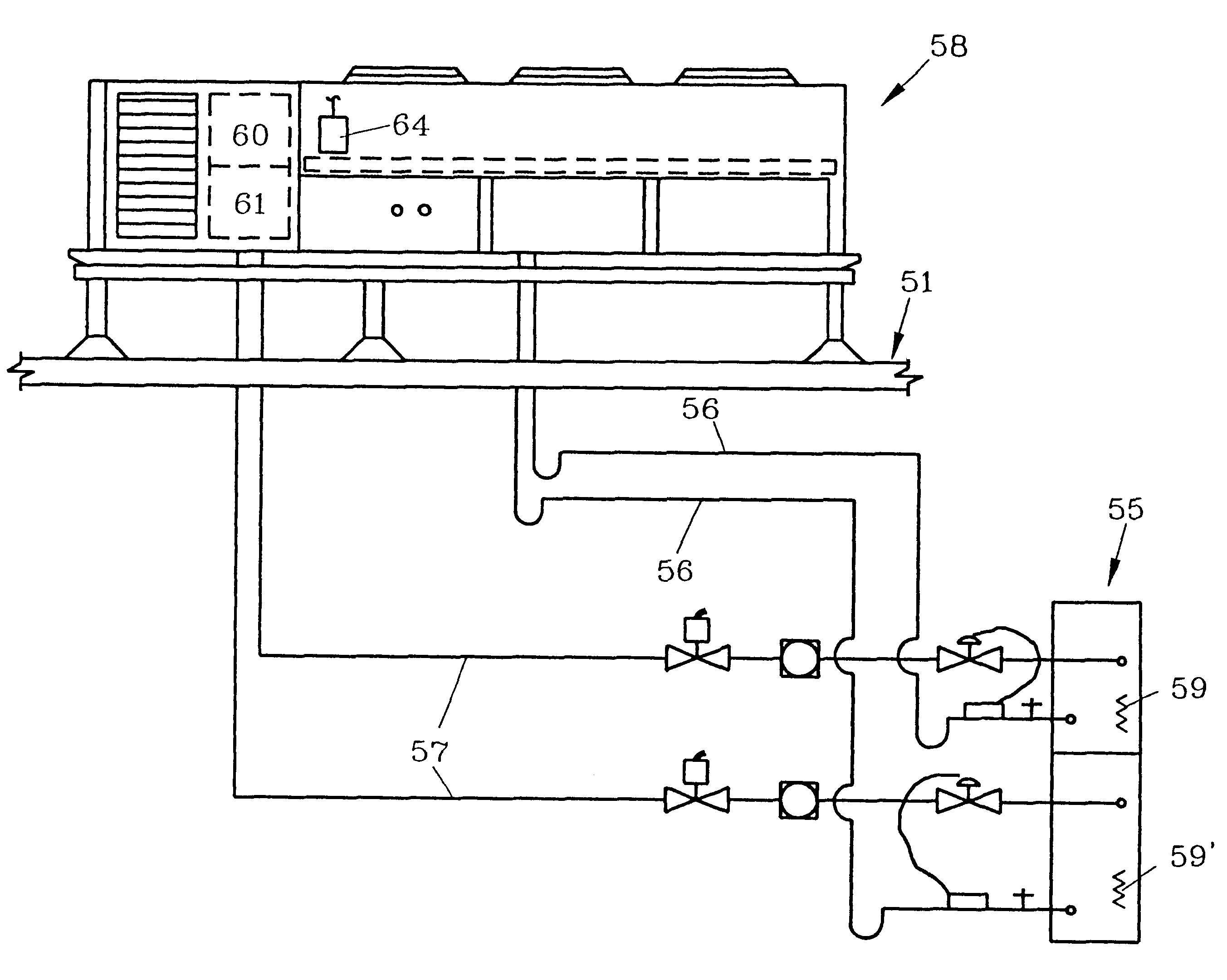 HVAC system and method for conditioning air