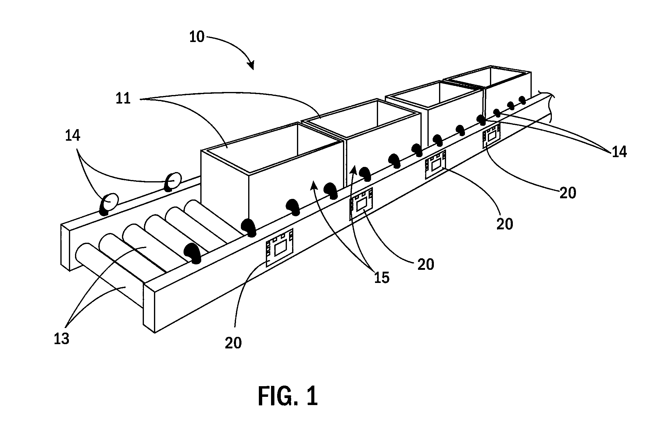 Networked Motorized Drive Roller Conveyor