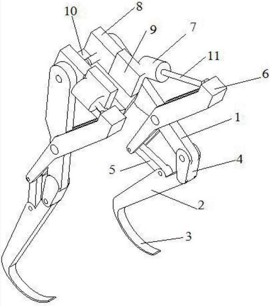 Leg and foot structure of hydraulic-driven robot