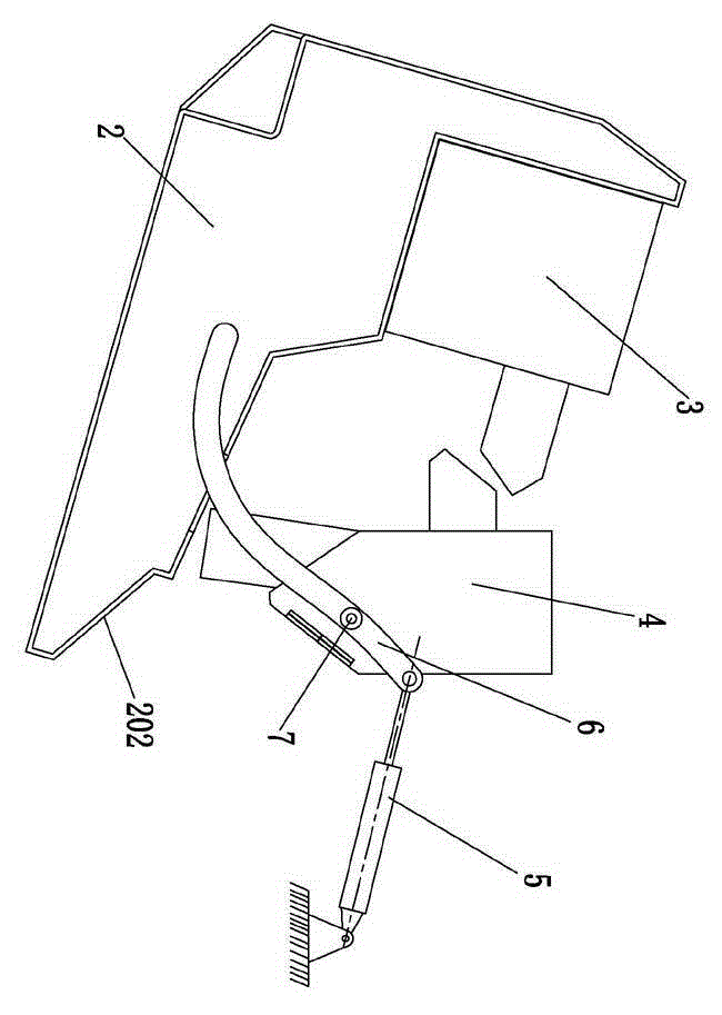 Dust sucking and removing system