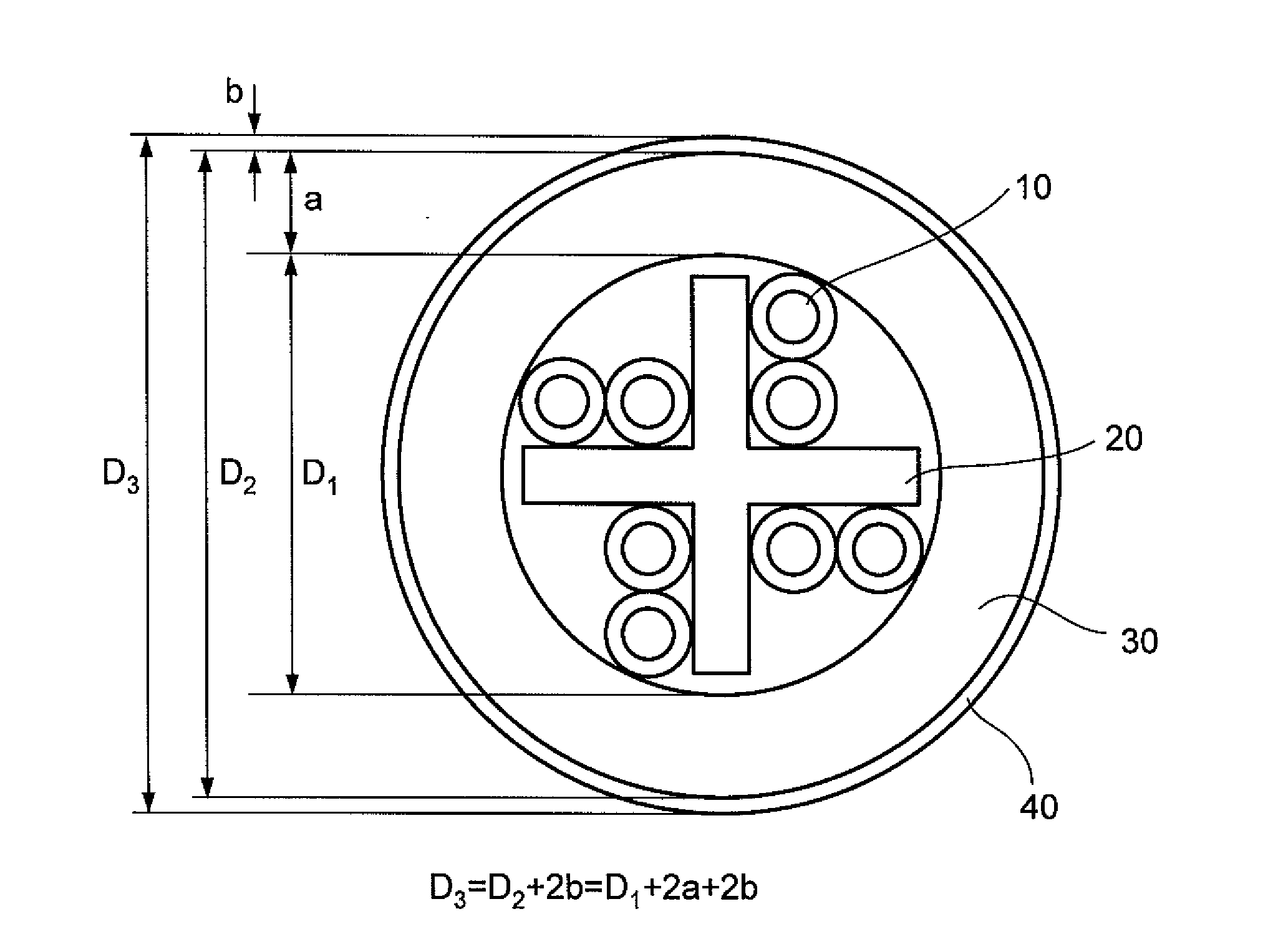 Communication cable for high frequency data transmission