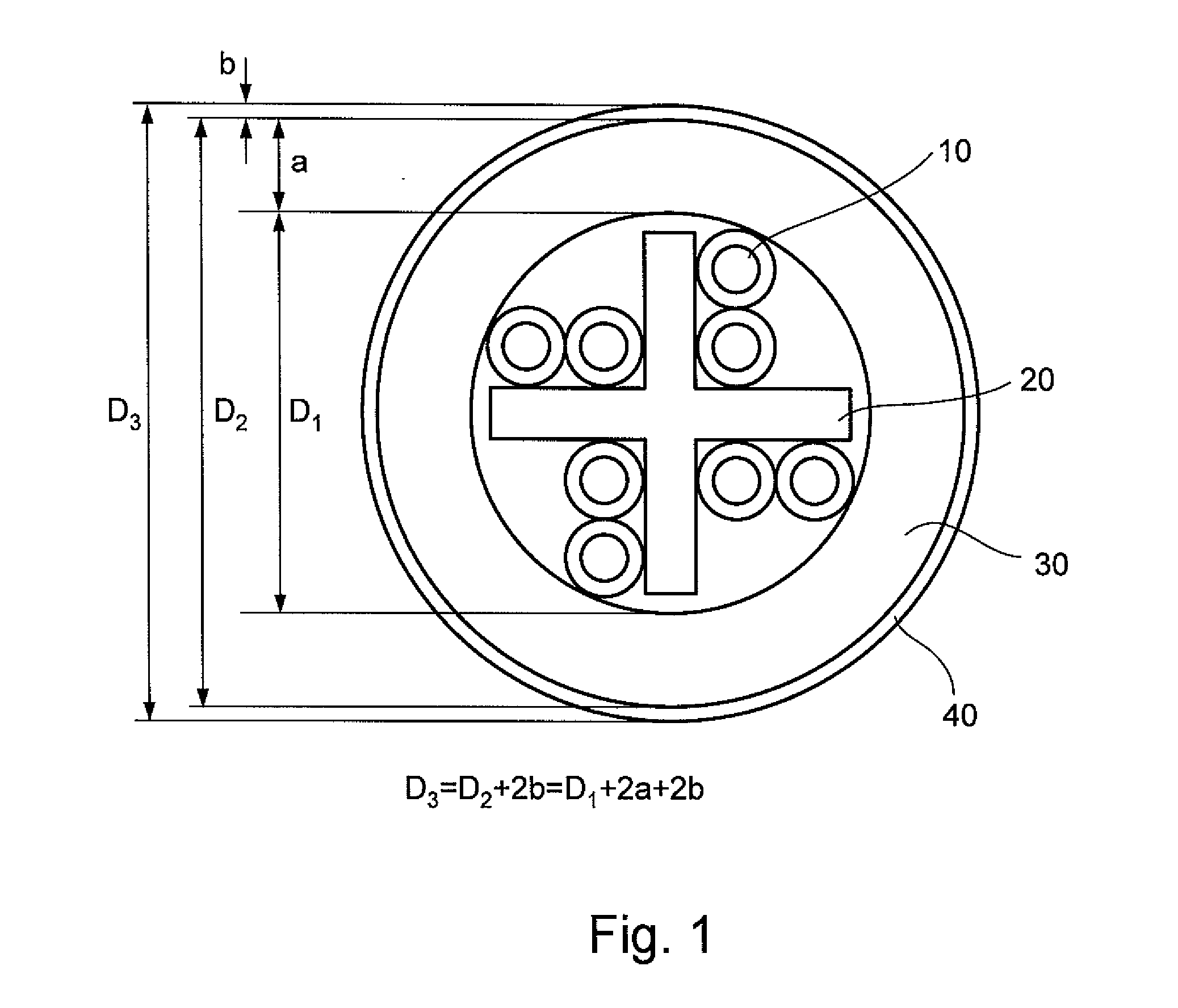 Communication cable for high frequency data transmission