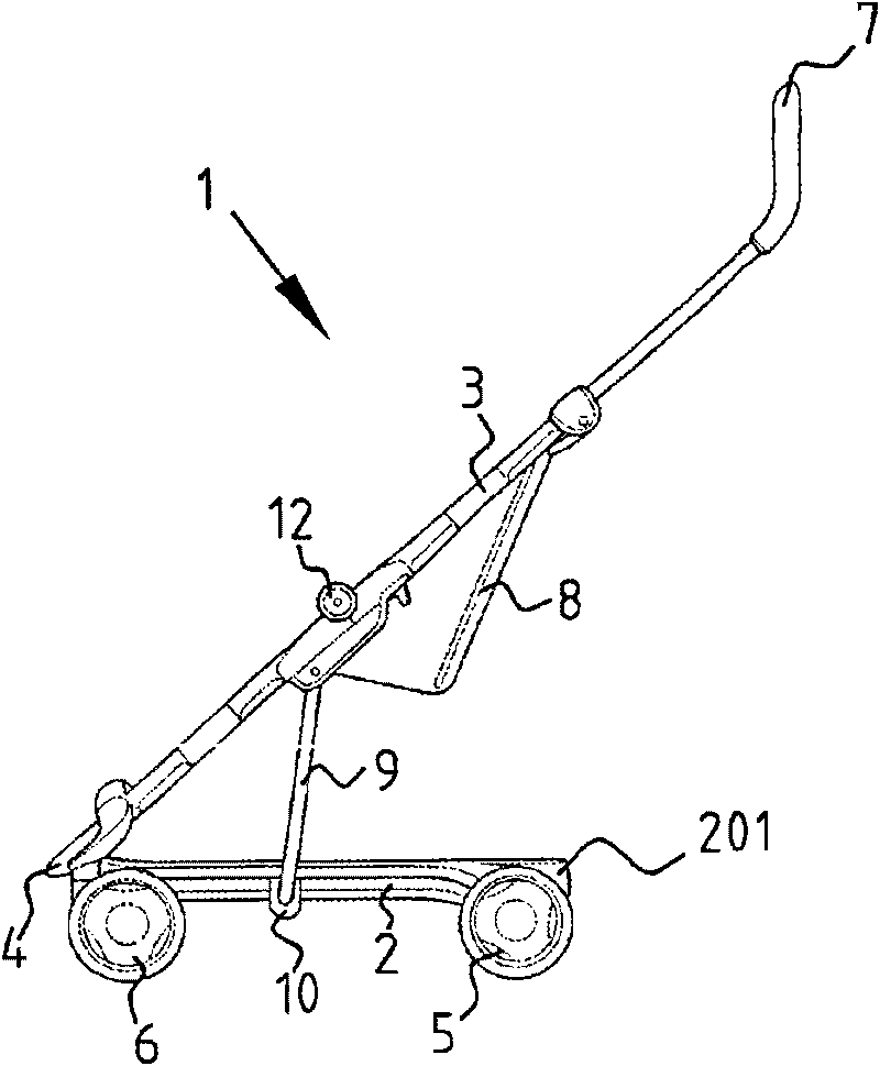 Foldable stroller