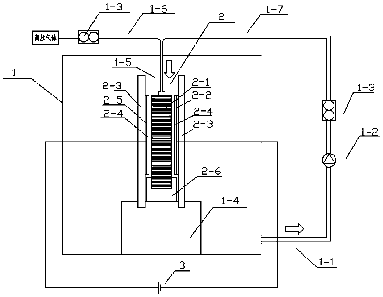 Pollutant treatment device utilizing foam dielectric barrier discharge plasma