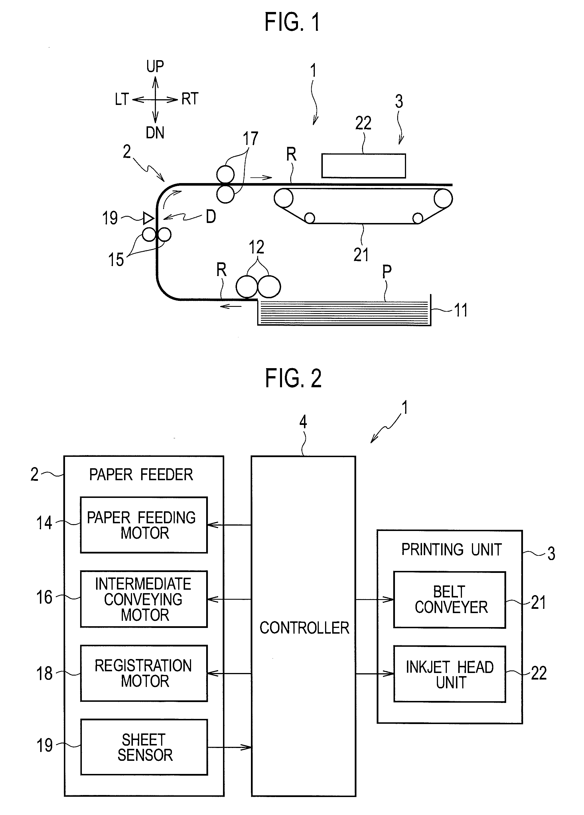 Paper feeding device