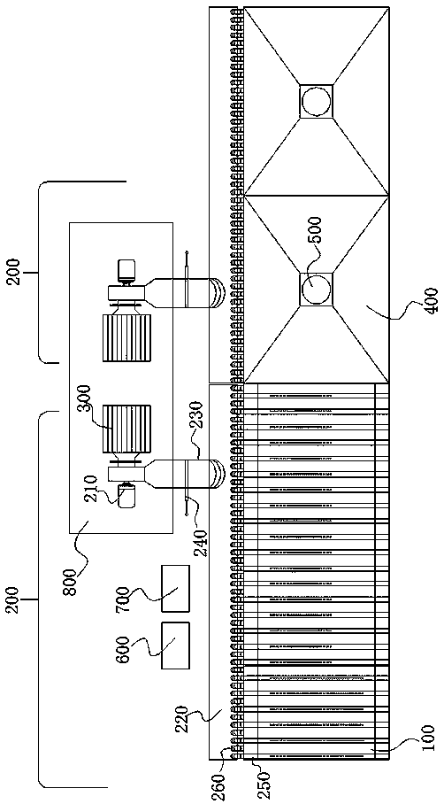 Roller kiln cooling device