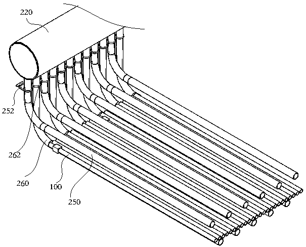 Roller kiln cooling device