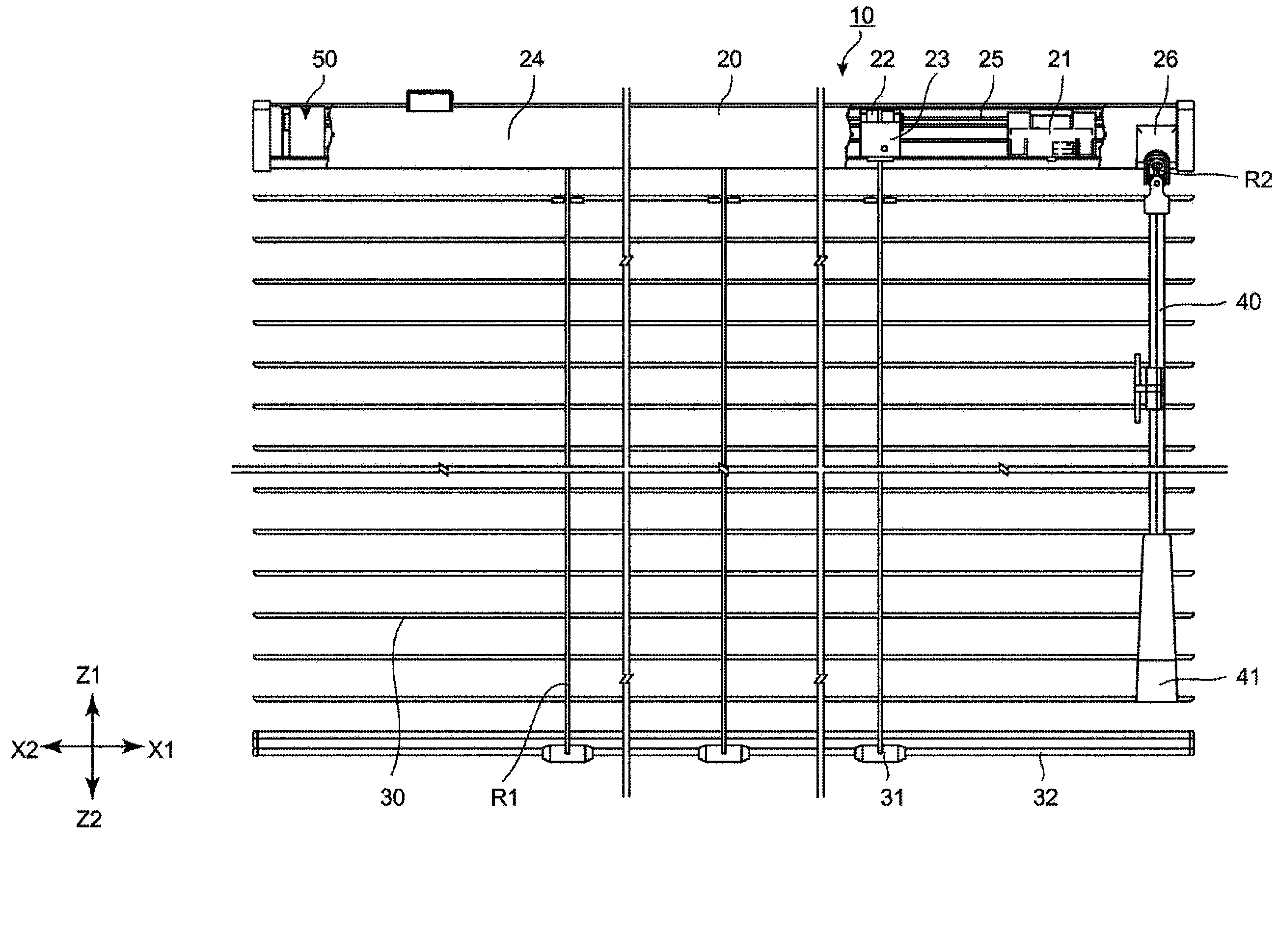 Insolation shielding device