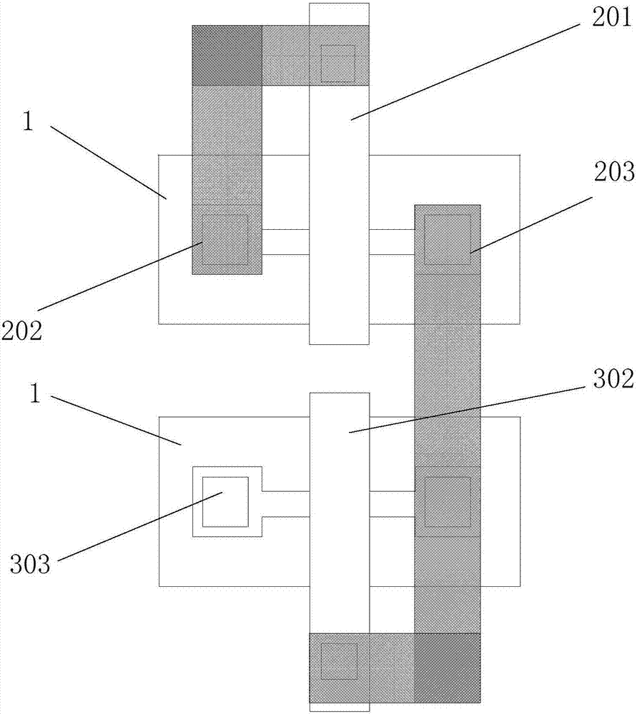 Terahertz detector with integration of dipole antennas and NMOS temperature sensor