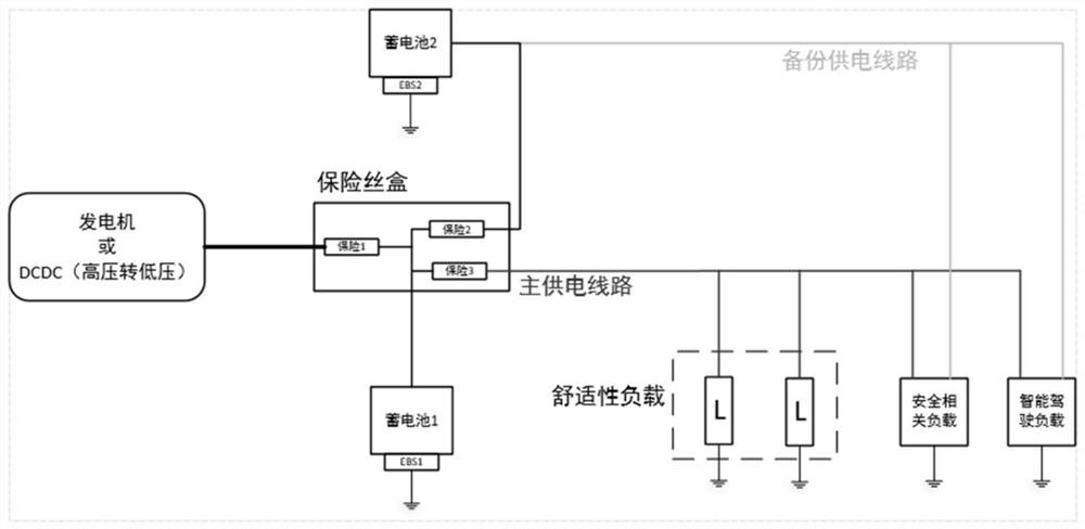 Vehicle power supply system and power supply control method