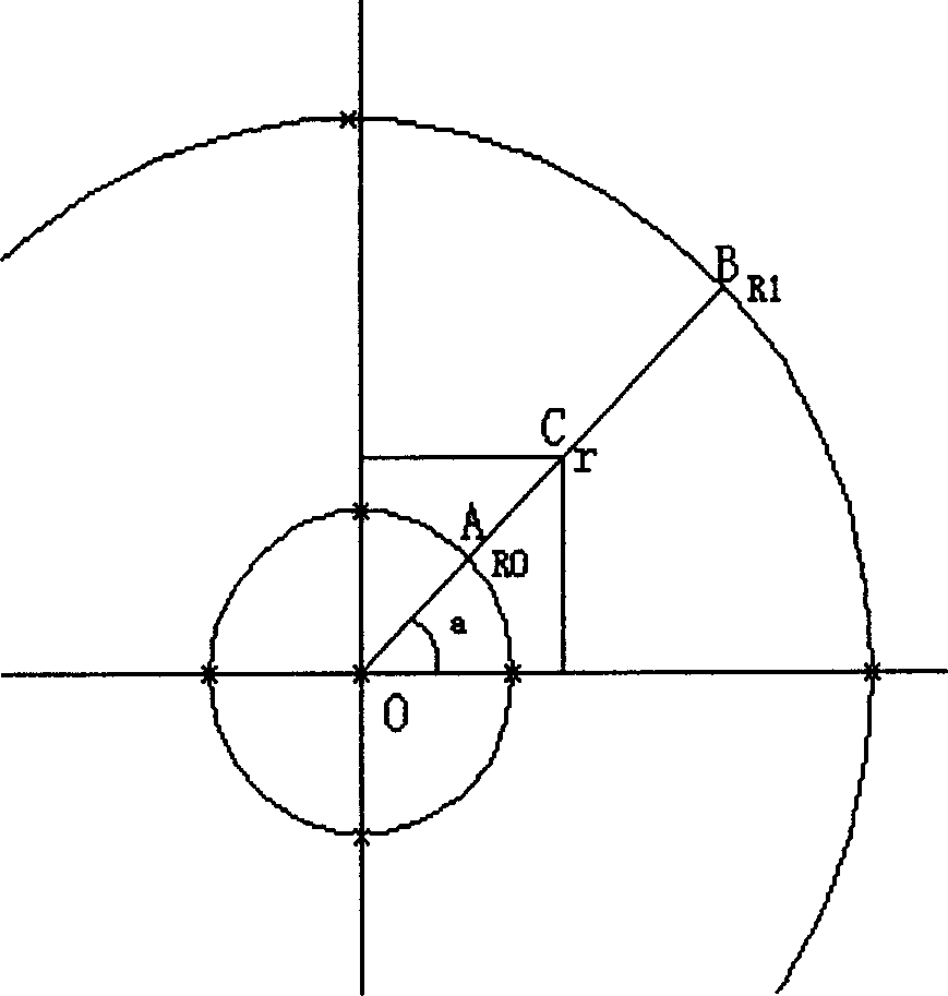 Iris marking normalization process method