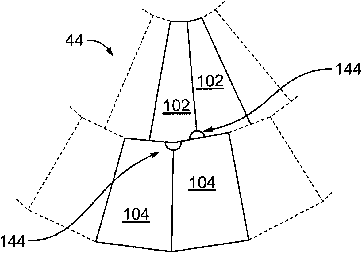 Modular surface foundation for wind turbine space frame tower