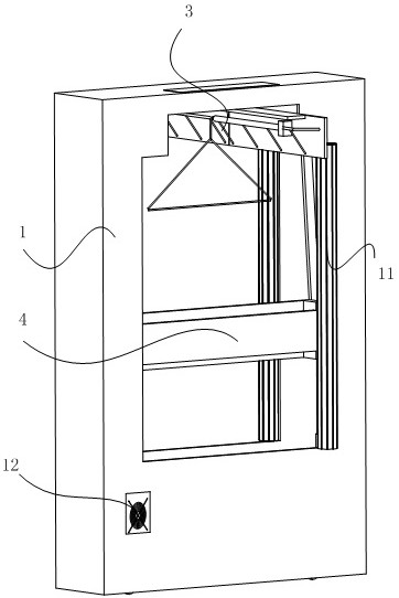 Automatic clothes ironing and drying equipment