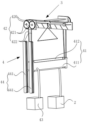 Automatic clothes ironing and drying equipment