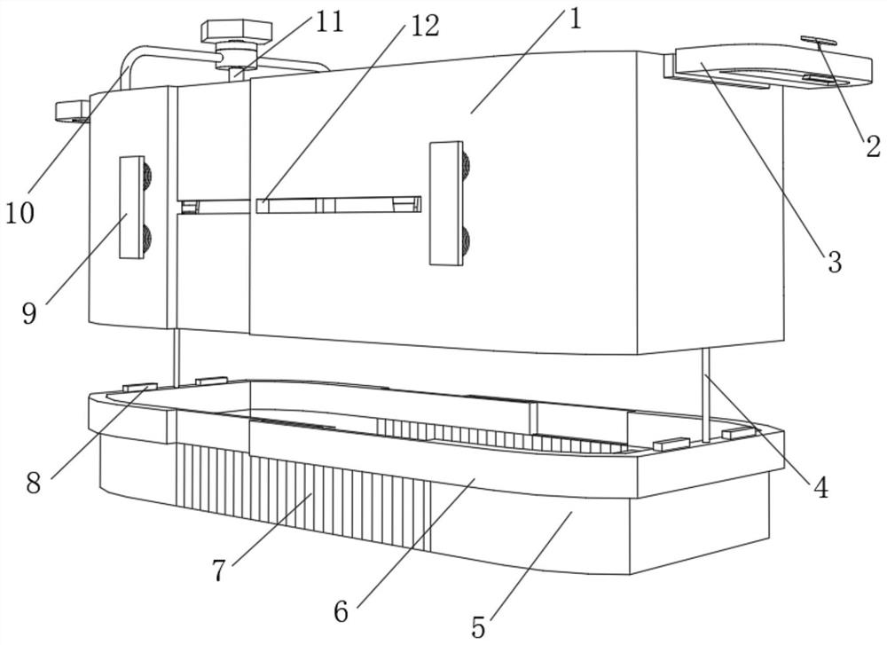 Draining basket capable of measuring weight