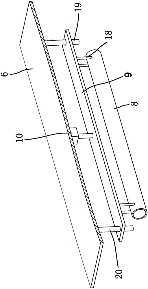 High-modulus flame-retardant antistatic safe protection belt and preparation method thereof