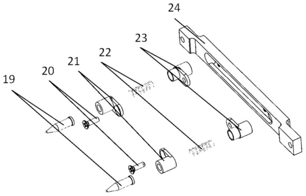 Rapid ejection and quick locking structure of storage disk of airborne recording equipment