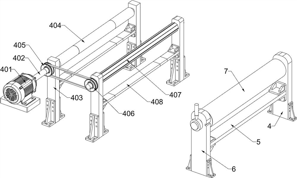 Matrix type hole forming machine for PET film of piezoelectric film sensor