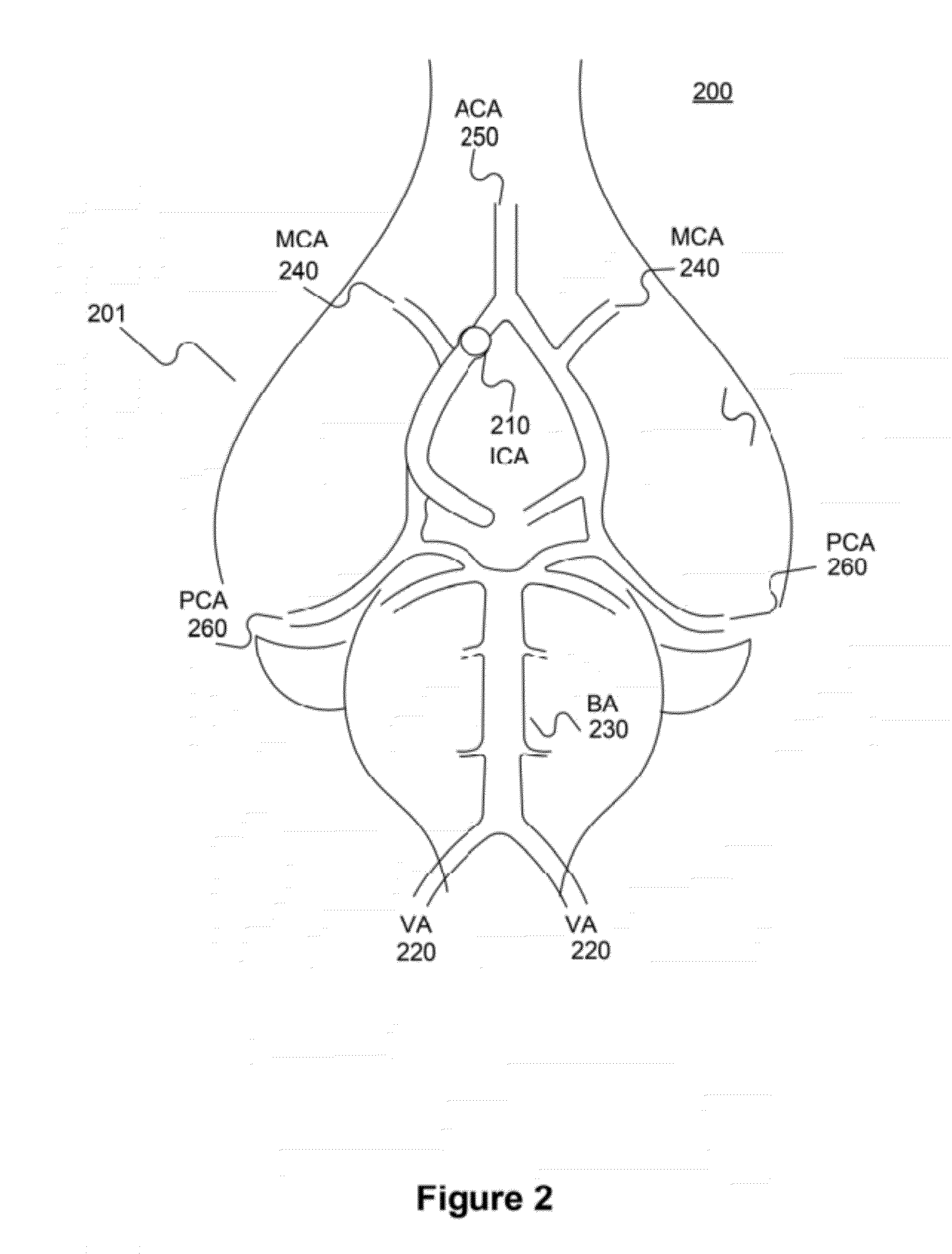 Devices and methods for monitoring cerebral hemodynamic conditions