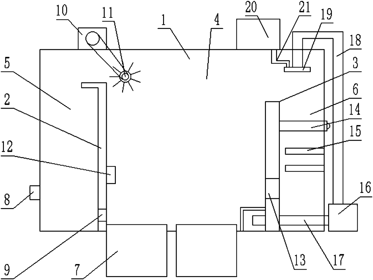 Self-circulation sludge cleaning aquaculture pool