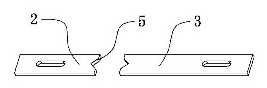 Chain clamp component correction mechanism