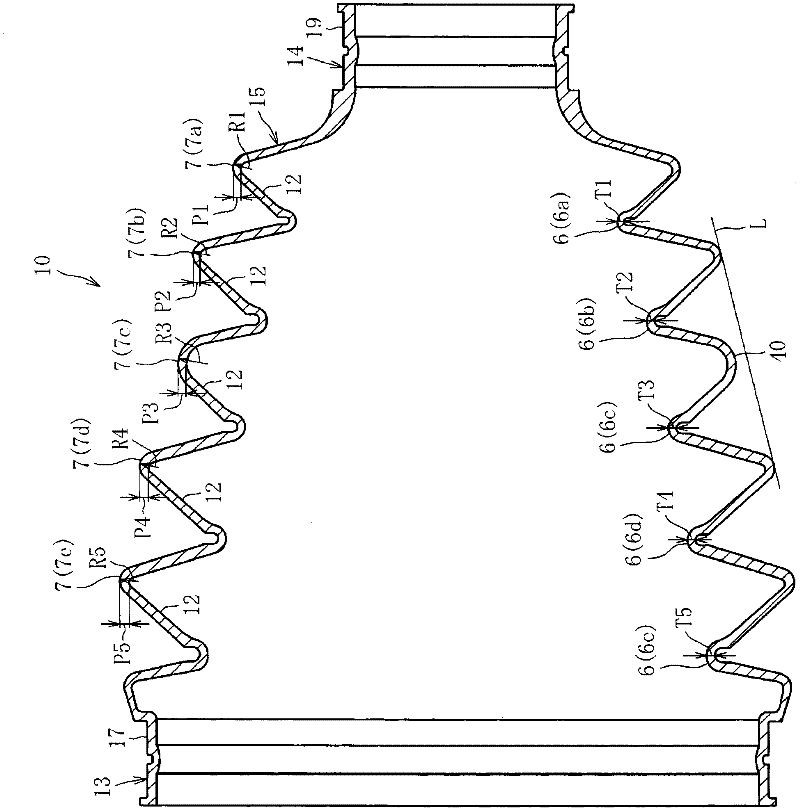 Protective cover for constant velocity universal joint and constant velocity universal joint