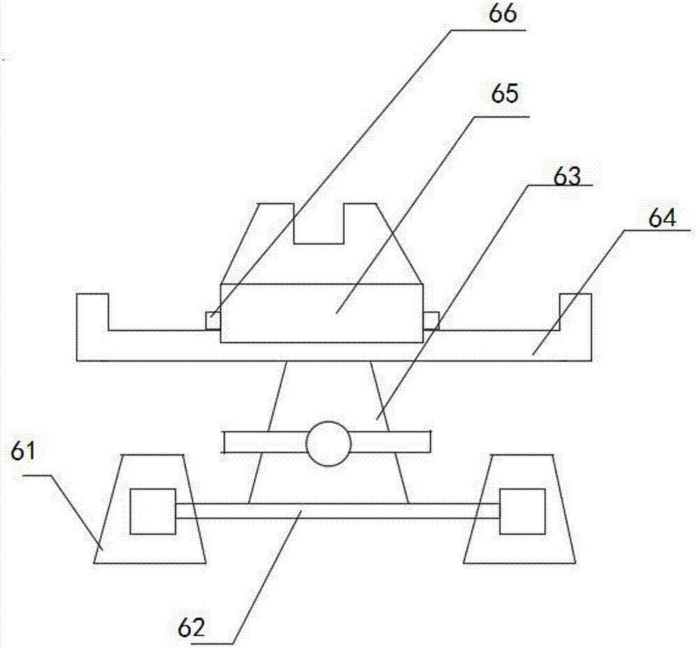 Device for nicking surface of injection molded part